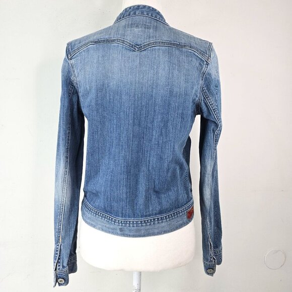 AG denim jacket “The Pilot” Women Size M - Picture 6 of 8